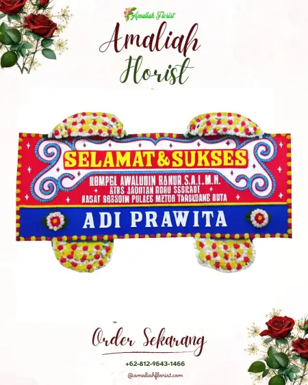 Papan Bunga Ucapan Selamat Sarae